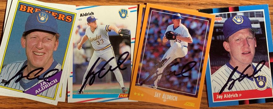 Jay Aldrich TTM Autograph Success