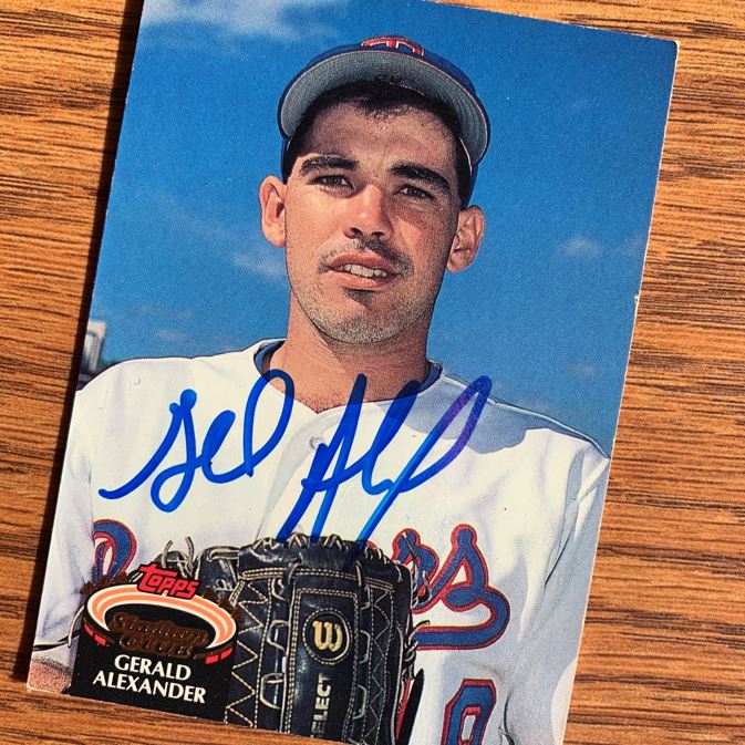 Gerald Alexander TTM Autograph Success