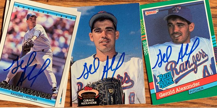 Gerald Alexander TTM Autograph Success