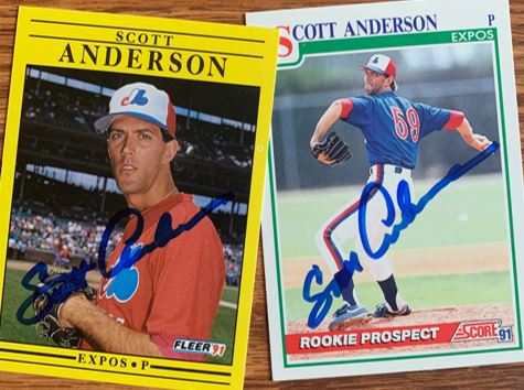 Scott Anderson TTM Autograph Success