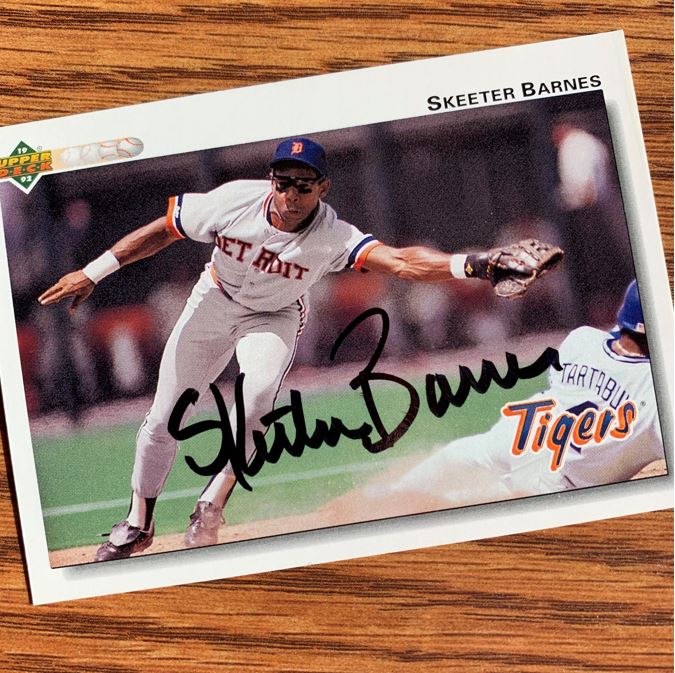 Skeeter Barnes TTM Autograph Success