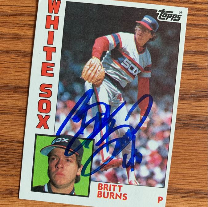 Britt Burns TTM Autograph Success