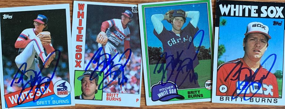 Britt Burns TTM Autograph Success