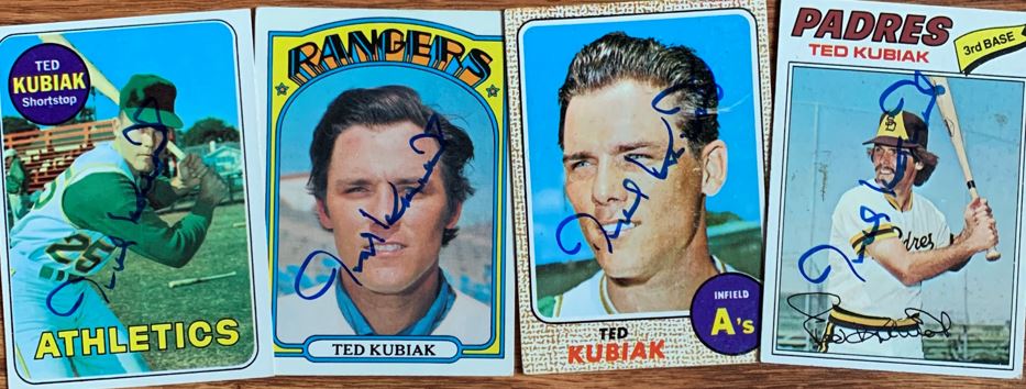 Ted Kubiak TTM Autograph Success