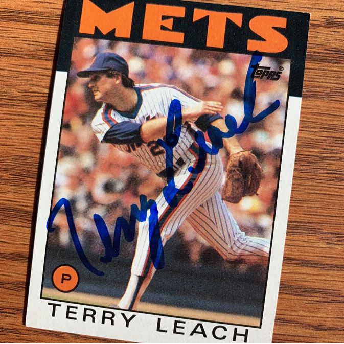 Terry Leach TTM Autograph Success