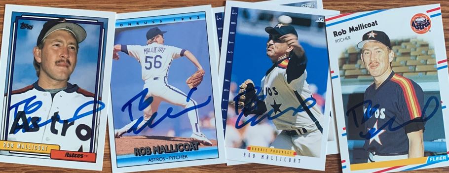 Rob Mallicoat TTM Autograph Success