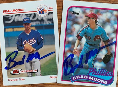 Brad Moore TTM Autograph Success