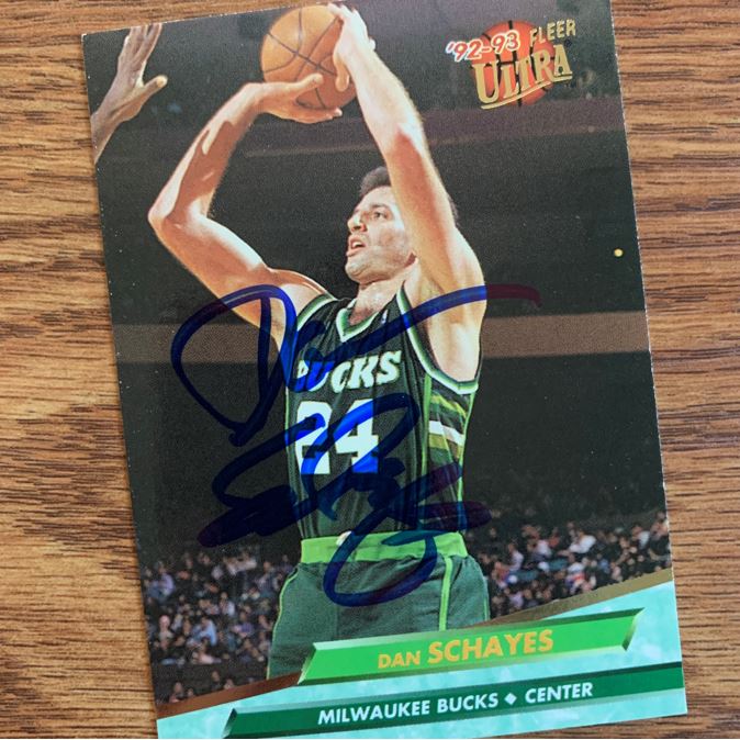 Dan Schayes TTM Autograph Success