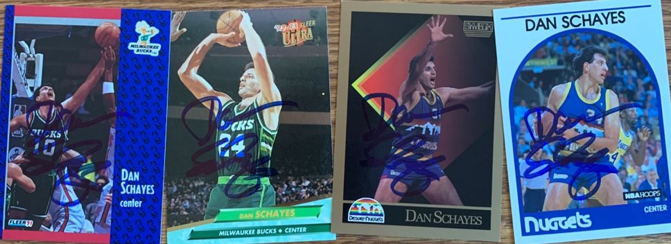 Dan Schayes TTM Autograph Success