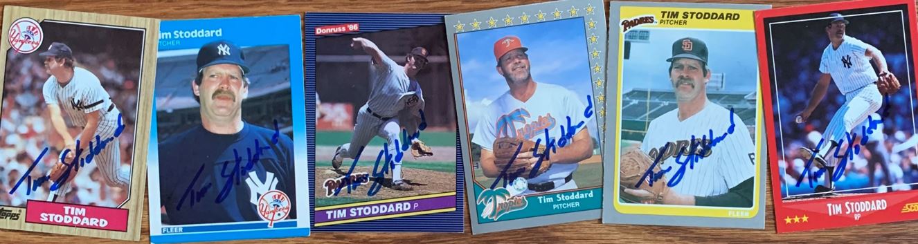 Tim Stoddard TTM Autograph Success