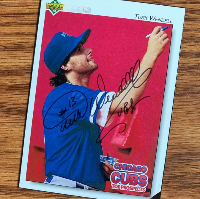 Turk Wendell TTM Autograph Success