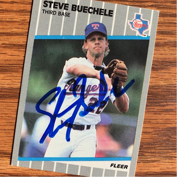 Steve Buechele TTM Autograph Success