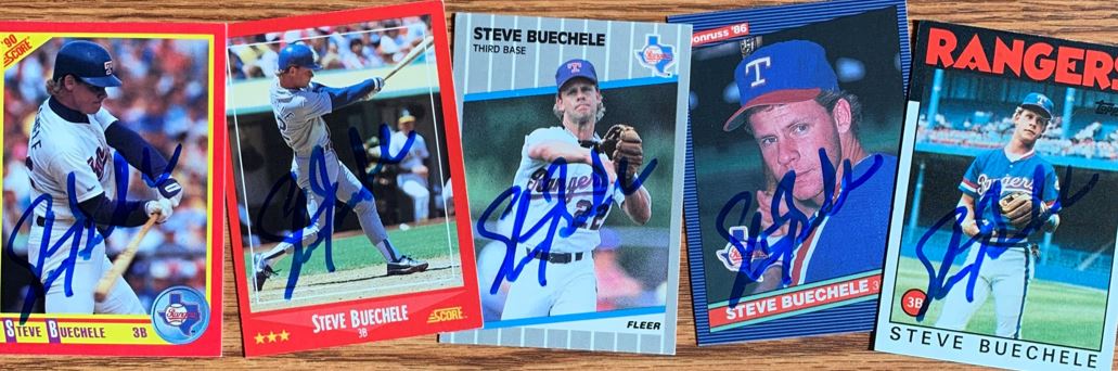 Steve Buechele TTM Autograph Success