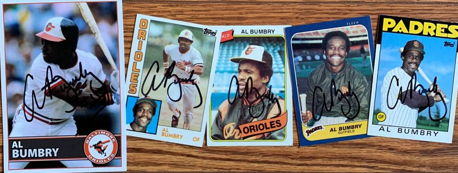 Al Bumbry TTM Autograph Success