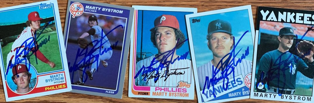 Marty Bystrom TTM Autograph Success
