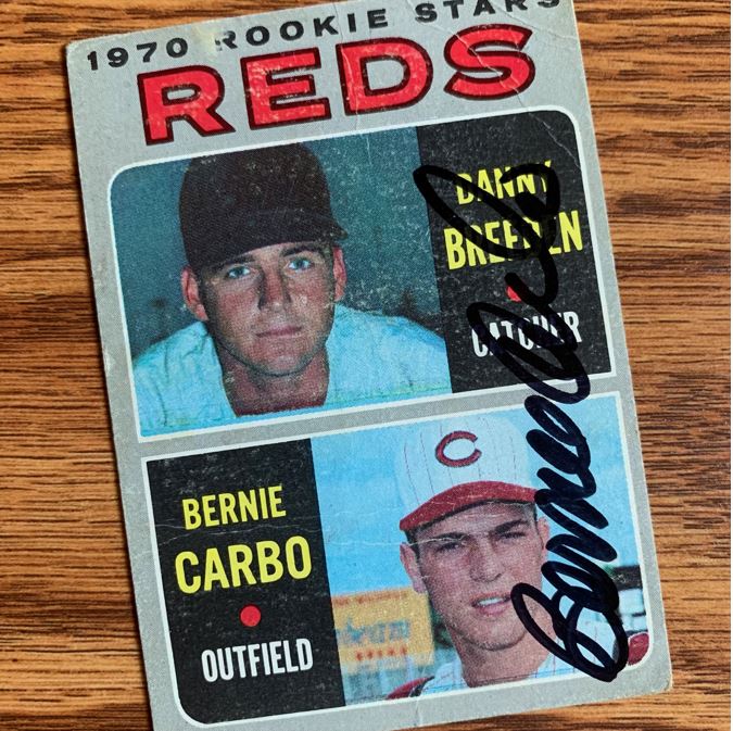 Bernie Carbo TTM Autograph Success