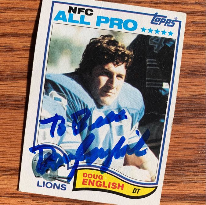 Doug English TTM Autograph Success