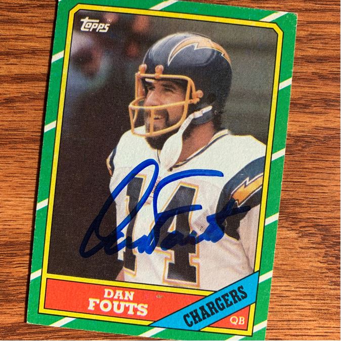 Dan Fouts TTM Autograph Success