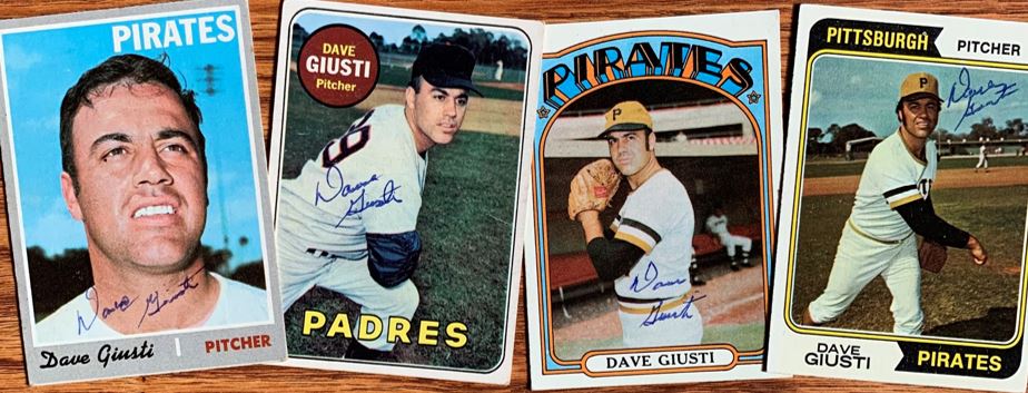 Dave Giusti TTM Autograph Success