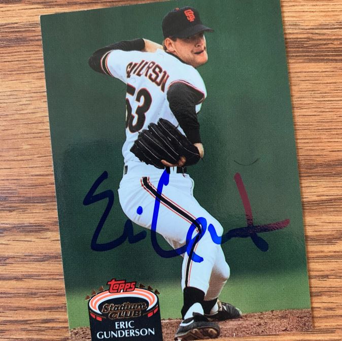 Eric Gunderson TTM Autograph Success