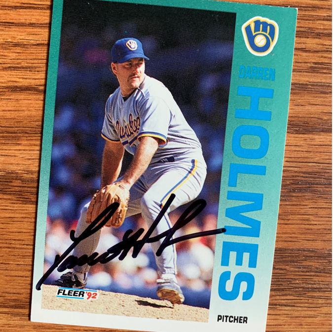 Darren Holmes TTM Autograph Success