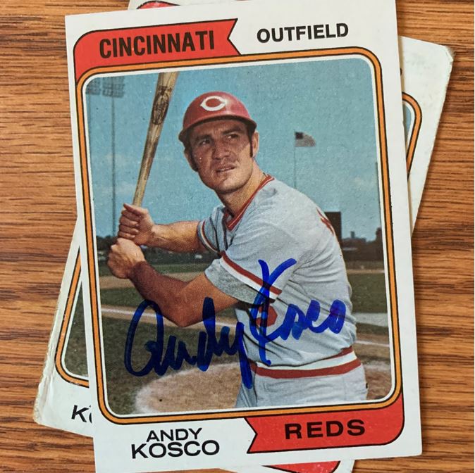 Andy Kosco TTM Autograph Success