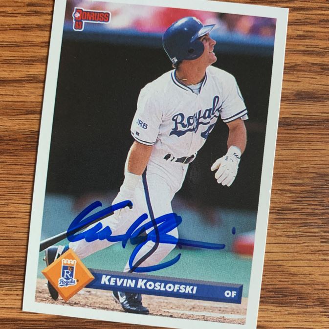 Kevin Koslofski TTM Autograph Success