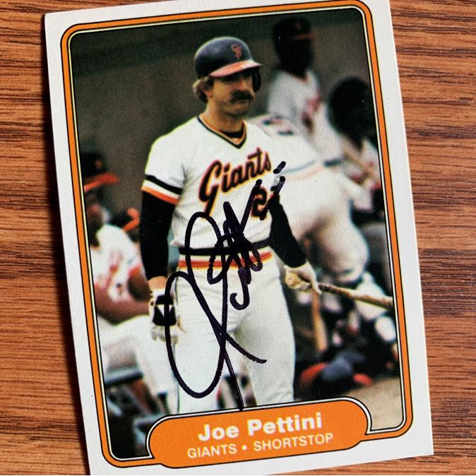 Joe Pettini TTM Autograph Success