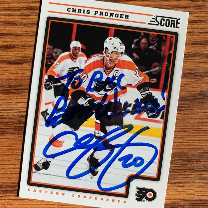 Chris Pronger TTM Autograph Success