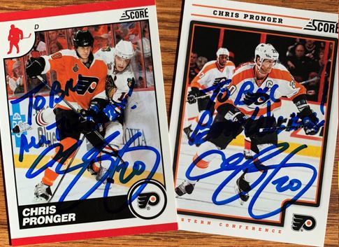 Chris Pronger TTM Autograph Success