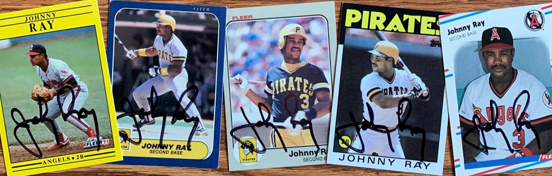 Johnny Ray TTM Autograph Success