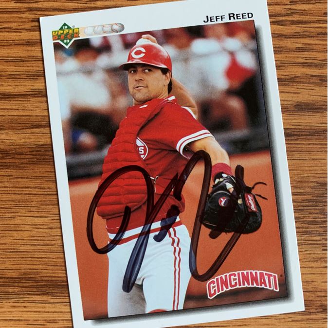 Jeff Reed TTM Autograph Success