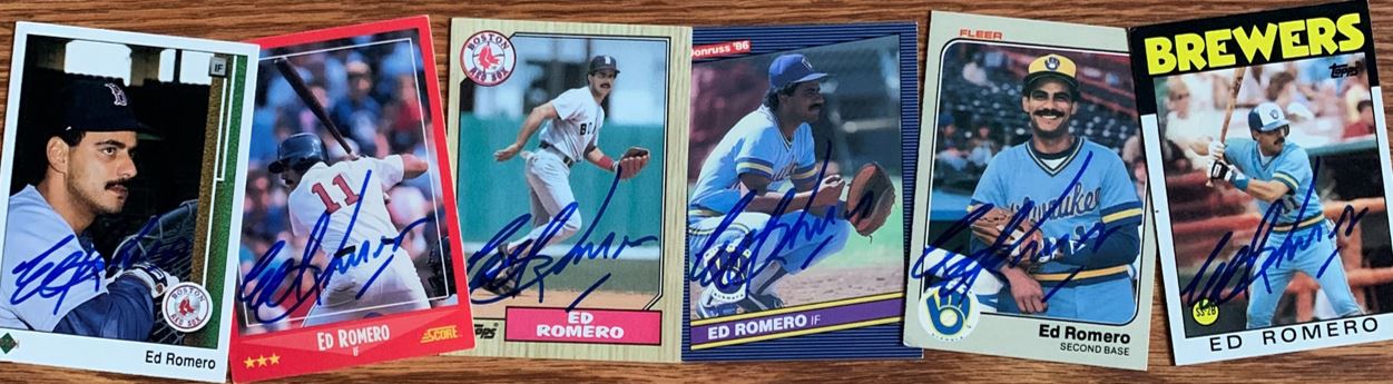 Ed Romero TTM Autograph Success