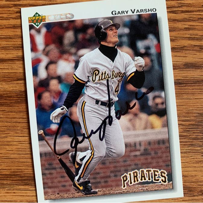 Gary Varsho TTM Autograph Success