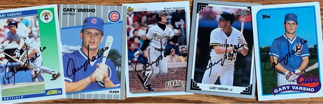 Gary Varsho TTM Autograph Success