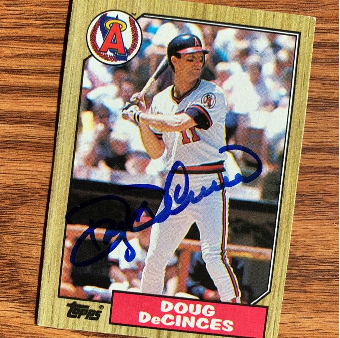 Doug DeCinces TTM Autograph Success