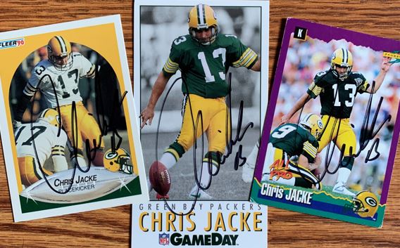 Chris Jacke TTM Autograph Success