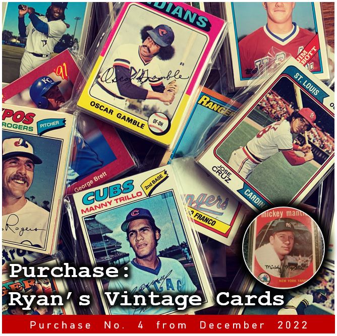 Purchase: Ryan's Vintage Cards #4