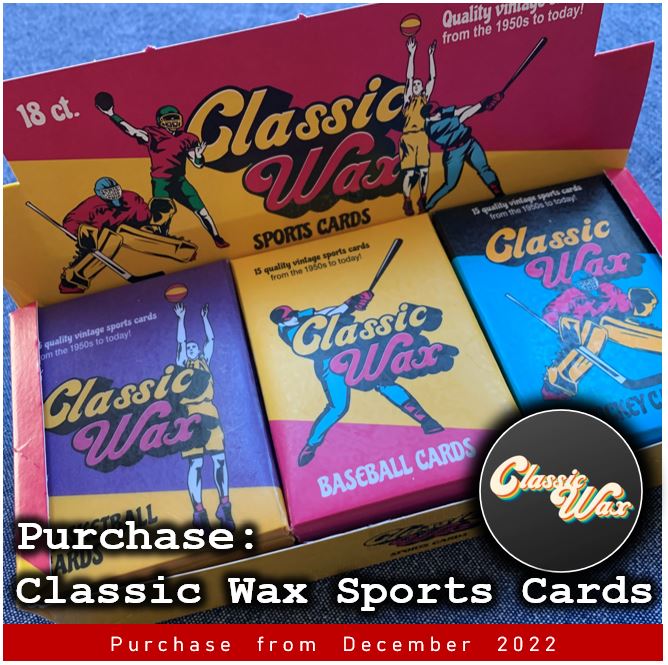 Purchase: Classic Wax Sports Cards