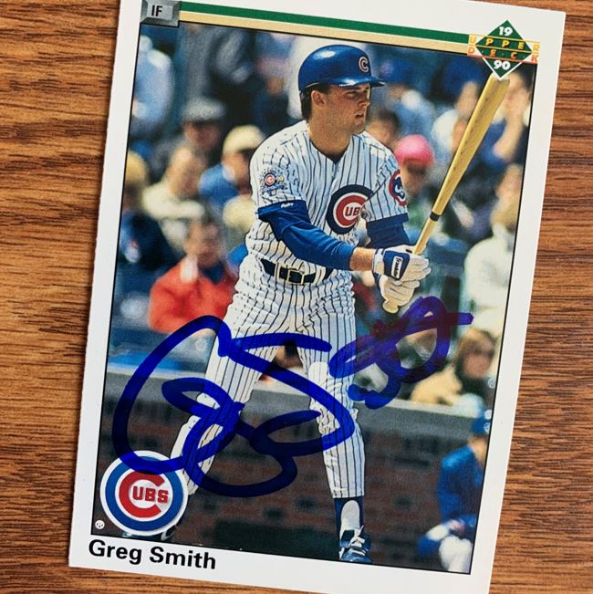 Greg Smith TTM Autograph Success