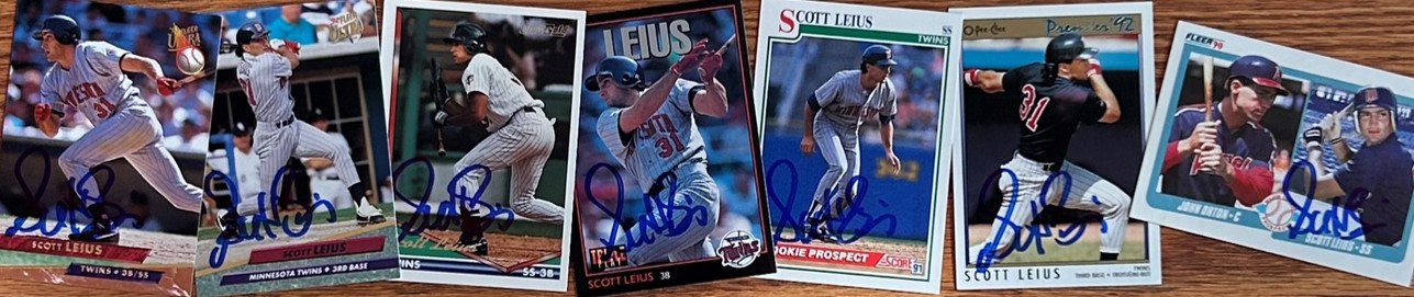 Scott Leius TTM Autograph Success