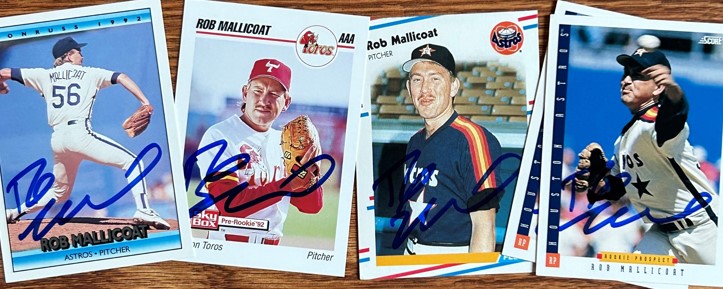 Rob Mallicoat TTM Autograph Success