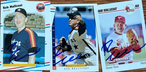 Rob Mallicoat TTM Autograph Success