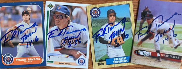 Frank Tanana TTM Autograph Success