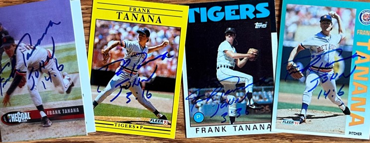 Frank Tanana TTM Autograph Success