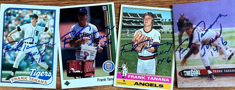 Frank Tanana TTM Autograph Success