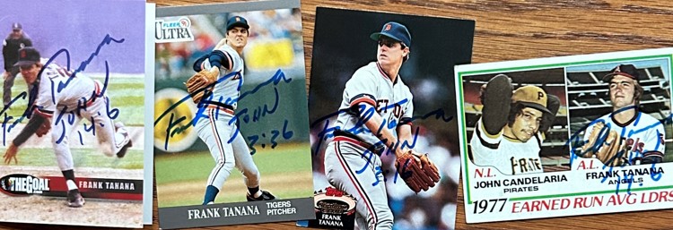 Frank Tanana TTM Autograph Success