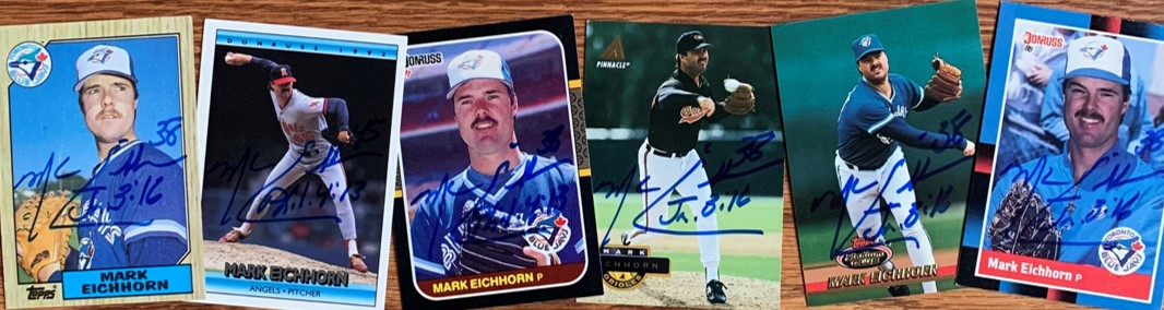 Mark Eichhorn TTM Autograph Success