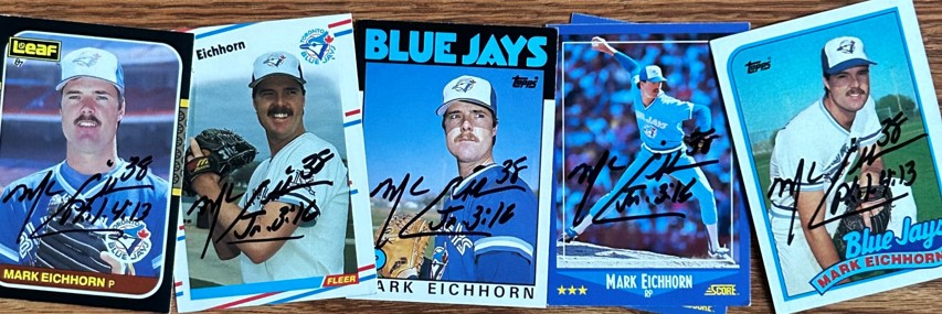 Mark Eichhorn TTM Autograph Success