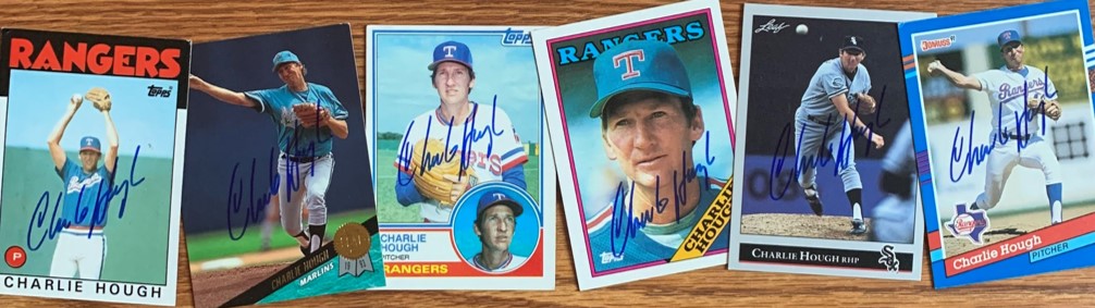 Charlie Hough TTM Autograph Success